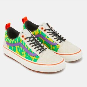 Vans Old Skool MTE 1 Women 8 Tripped Put Trekker White Green Suede Gf 112025